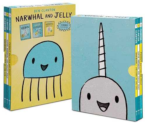 Narwhal and Jelly Box Set (Paperback Books 1, 2, 3, AND Poster)