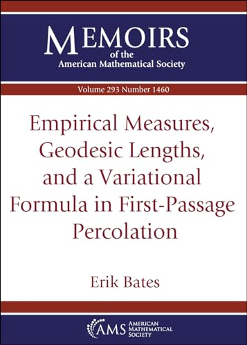 Empirical Measures, Geodesic Lengths, and a Variational Formula in First-Passage Percolation