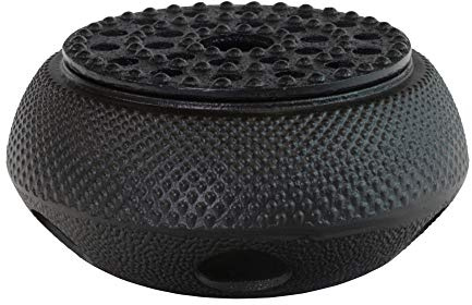Tealøv STÖVCHEN GUSSEISEN FÜR TEEKANNE – Tee Wärmer Gusseisen – Robust und Standfest - Tee-Stövchen hält Ihren Tee noch länger warm – Die perfekte Ergänzung Teekannen (Ø 14 cm)