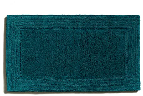 Möve Loft Getuftete Badematte 60 x 100 cm aus 100% Baumwolle, deep Lake