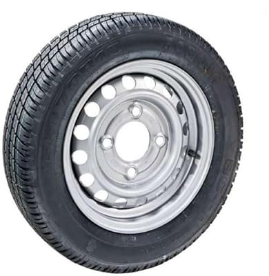 Roue 14 175R14C 4 Trous 130 Déport 20 – Jante Acier et Pneu Renforcé