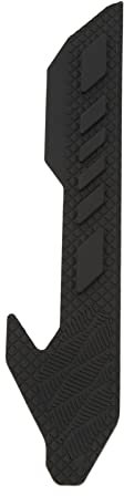 Tissting Kettenstrebenschutz Schwarz Silikon Fahrrad Ketten Strebenschutz Schutzpflege 234 x 50 mm Mountainbike Kettenstrebens Rahmenschutz für BMX, MTB