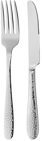 GRÄWE Dessertbesteck Gent, 12-teilig, 6 Personen, spülmaschinengeeigent, Besteckset für Vorspeisen und Kuchen, kleine Tafelmesser, Edelstahl