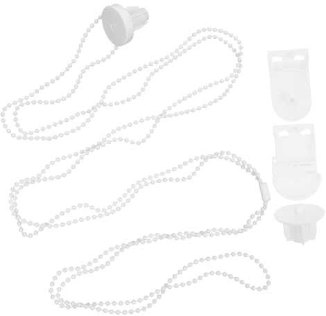 Cabilock 5pcs Unique Process Roller Blind Fittings Set for Window Shades Easy to Replace Parts
