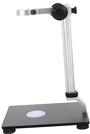 GAROZATION Industriekamerahalter Mit Lichtquelle Aus Hochwertigem Material Für Mikroskop Verstellbar Installieren