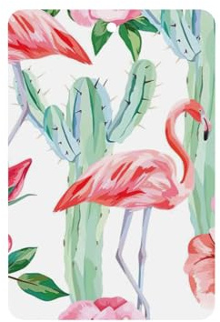 Lufterfrischer mit Kaktus-Flamingo-Rosen-Motiv, 10 Stück, für Auto und Zuhause