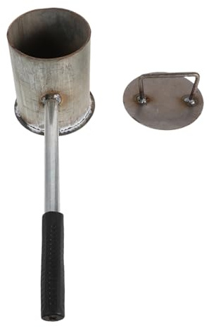 Toddmomy Commercial Fire Pit Ash Bucket for Bbq Safety Carbon Extinguishing Pot with Lid Quick Fire Suppression Equipment for Outdoor Camping and Home Use