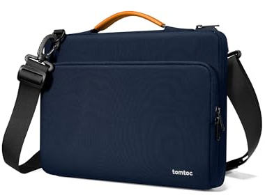 tomtoc 360° Tasche Hülle für 15-Zoll Neu MacBook Air M5/A3448 2026, M4/A3241 M3/M2 2025-2023, 15 MacBook Pro A1990 A1707, 15 Surface Laptop 7/6/5/4/3, Wasserabweisend Laptoptasche Laptophülle