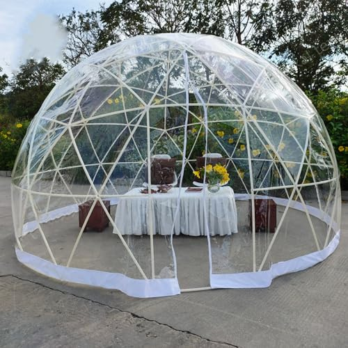 Tenda a cupola a bolle – Serra trasparente da 3,6 m per campeggio all'aperto e feste in spiaggia