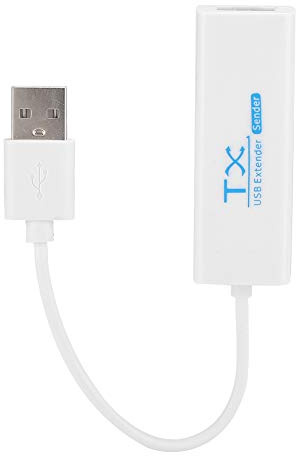 RASTKY Adaptador Extensor de Cable de Red para Dispositivos USB 2.0 Admite Transmisión de Velocidad Completa y Baja Distancia de 200 M Redes Domésticas