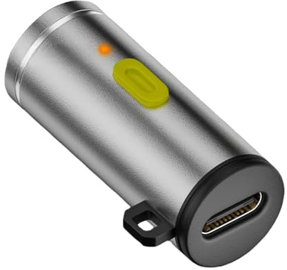 JTQYFI Durata Accendino USB Tipo C Antivento e Antipioggia Elettrico Ideale per Viaggi e Campeggio e Regalo per papà USB Tipo C