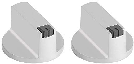 Yosoo 2stk 6mm Gasherd Knöpfe universal Zink Legierung Küche Herd Drehknopf Locks Ofen Schalter Kochfläche Control