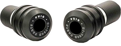 Puig 9598N Vintage Motorschutz mit minimalistischem Design zum Schutz von Motor und Rahmen ohne Veränderung der Originalästhetik, Schwarz
