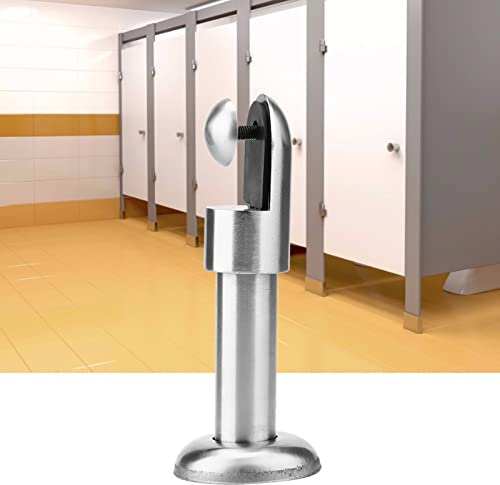Cafopgrill 4 Pcs Raccords de Partition de Toilettes Publiques Quincaillerie de Cloison de Toilette Pieds de Support en Acier Inoxydable pour Cabines de Toilette