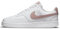 Nike Court Vision Low Next Nature, Scarpe Donna, Bianco White Pink Oxford, 40.5 EU