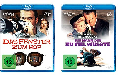 Das Fenster zum Hof [Blu-ray] & Der Mann, der zuviel wußte [Blu-ray]