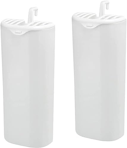 Humidificador de Plástico Para Radiador Con Colgante Incorporado/Evaporador De Agua Para Radiador/Juego de Humidificadores de Plástico Color Blanco 22cm x 9cm x 8cm (2Uds/Blanco)