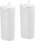 Humidificateur pour radiateur en plastique avec pendentif/évaporateur d'eau - Lot de 2 pièces, couleur blanche, 22 x 9 x 8 cm