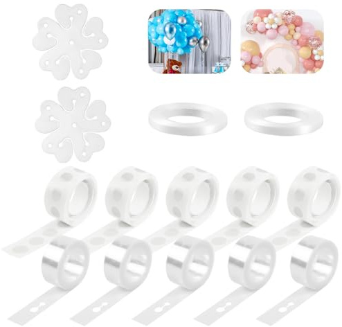 Ballongirlande Klebepunkte, 14-teiliges Set-Durchmesser 1cm