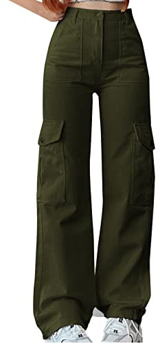 Générique Treillis Militaire Fluide Pantalon Soirée Femme Pantalon Carreaux Femme Pantacourt Femme Été Leger Pantalon Fuseau Femme Robe en Jean Vêtements De Ski Surpantalon