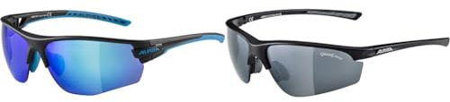 ALPINA TRI-SCRAY 2.0 HR - Indiv. Anpassbare, Bruchsichere Wechselscheiben Sport- & Fahrradbrille & TRI-EFFECT 2.0 - Indiv. Anpassbare, Bruchsichere Wechselscheiben Sport- & Fahrradbrille