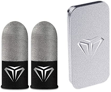 YIBOZI Fingerspitzenhülle, schweißfest, ultradünn, mobiles Spiel für Touchscreen, Fingerabdeckung, reißfeste Fingerspitzen-Handschuhe