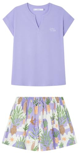 Women'secret 3599170 Pyjamas, Kvinnor, Lila, S, Lila, S