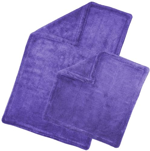 Ivality® Auto Trockentuch Set – 2 Stück - 80x50 cm & 40x40 cm, 1400 GSM Saugstarkes Twisted Mikrofasertücher - Trockentuch für AutoPflege und Motorrad - Fusselfreie & Lack-schonende Microfasertuch