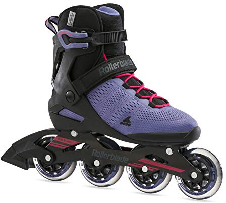 Rollerblade Sirio 84 Inline-Skate Viola Fumo/Rosa 38.5