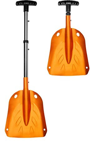 SkinStar Pala para avalanchas, aluminio, nieve, Tourenski, snowboard, exterior, 3 piezas