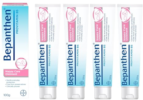 Bepanthen Nappy Care Ointment - 100g X 4 Packs