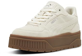 Puma Women's Karmen Ii Idol Sneaker, Frosted Ivory-Frosted Ivory, 38.5 EU