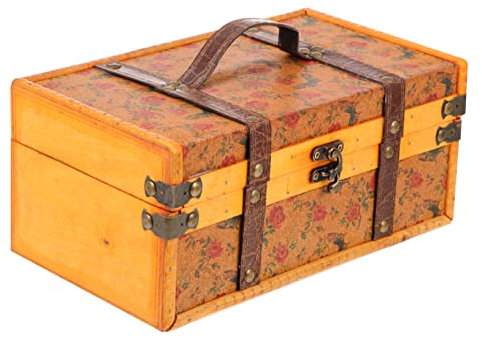 BESTYASH Schmuck Aufbewahrungsbox Im Retro-stil Schmuckschatulle Für Ohrringe Und Praktische Aufbewahrungslösung Für Schlafzimmer Und Und Platzsparend