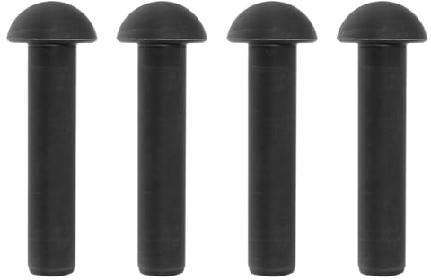 SG Store 4 perni in acciaio per cerniere della porta della stufa a legna da 0,9 x 4,5 cm, compatibili con stufe a legna Fisher, cerniere in acciaio massiccio