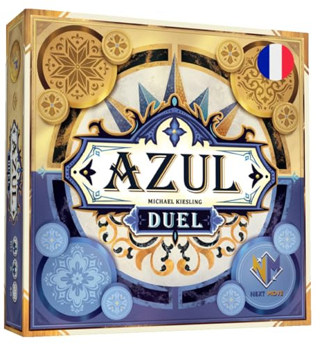 Asmodee | AZUL DUEL | Brädspel för 2 spelare | Familjespel för barn från 10 år | Plattläggning | 2 till 4 spelare | 45 min | Svensk version | Next Move