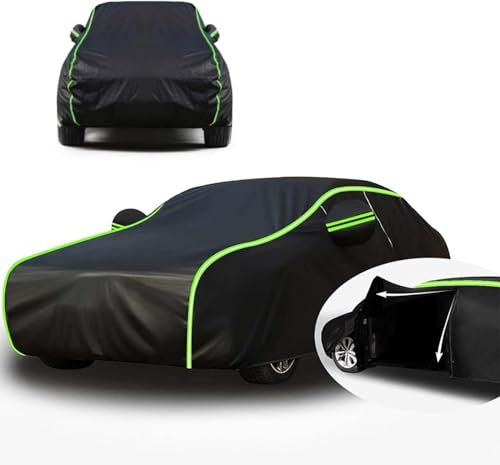 Autoabdeckung Vollgarage für VW Touran(2003-2021), Autoabdeckung Outdoor, Abdeckplane Winter Auto, Auto Abdeckplane Wasserdicht, Atmungsaktiv, Uv Beständig Und Reißfest -q27