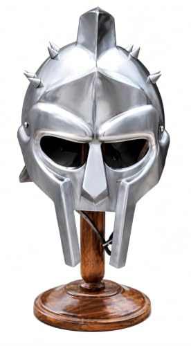 Nautical Replica Hub Helmet of the Spaniard Maximus Roman Gladiator