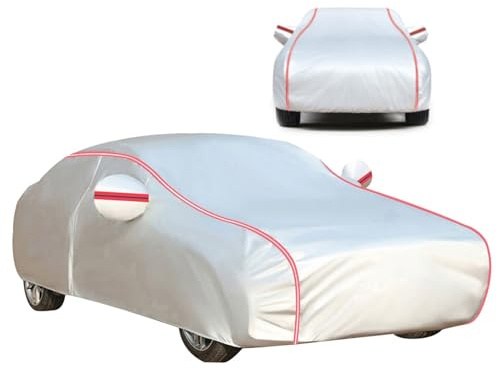 Car Cover for Jaguar XK 2007-2014 (479.4 x 189.2 x 132.9cm),Outdoor Car Cover-Rain&Snow Proof+Dustproof+UV Protection,Frost Resistant&Leaf Proof with Reflective Strips