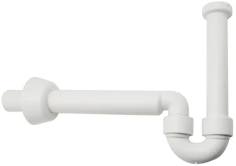 GEBERIT S-Siphon für Bidet aus PP weiß 40 mm G1 1/4, Mehrfarbig, Standard