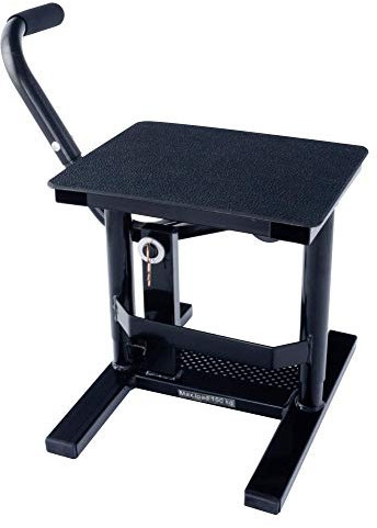 BikeTek MX Lift Stand Pop Up Motocross Paddock Stand - Black