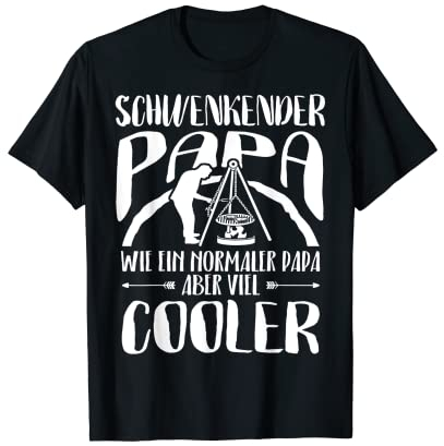 Saarländer Schwenker Männer Grillen Saarländisch Saarland T-Shirt