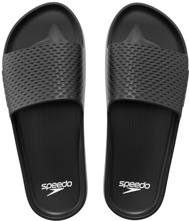 Speedo Entry Slide, Ciabatte Uomo, Nero, 43 EU
