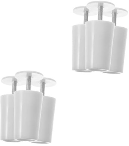 Warmhm 6pcs Indoor Roller Shutters Roman Roller Stoppers Vertical Fixing Stopper Blind Repair Parts
