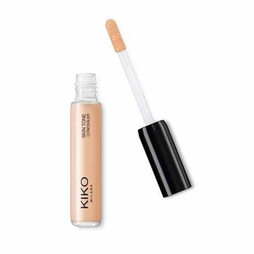 KIKO Milano Skin Tone Concealer - 06, Corrector Fluido Alisador Con Acabado Natural
