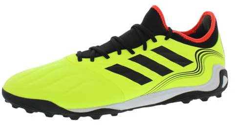 Adidas Unisex-Adult Copa Sense.3 Turf, Team Solar Yellow/Shadow/Solar Red/Solar Yellow, 12.5 Women/11.5 Men