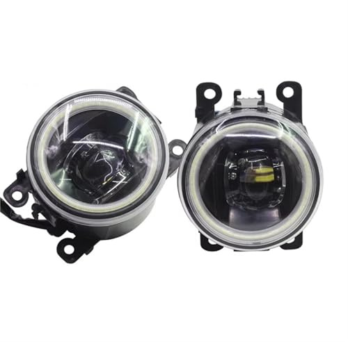 Car Fog Light For Land For Rover For Discovery 4 2010 2011 2012 2013 Car Angel Eye Fog Light DRL Daytime Running Lamp Front Bumper Fog Light