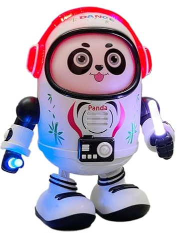 Generico Musikleksaker | Batteridriven, Elektrisk Leksaksrobot Med Dans Och Gångfunktioner - Present till Födelsedag Jul Nyår Och Dagis