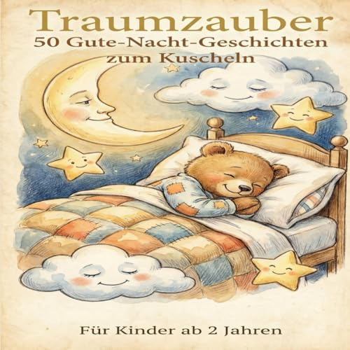 Traumzauber: 50 Gute-Nacht-Geschichten zum Kuscheln: Für Kinder ab 2 Jahren