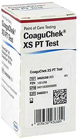 CoaguChek XS PT Teststreifen, 24 St. Teststreifen