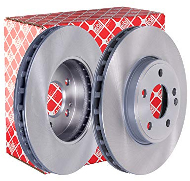 febi bilstein 43861 Bremsscheibensatz , 2 Bremsscheiben